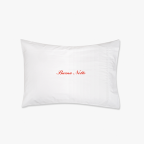 Buongiorno / Buona Notte Pillowcase Set