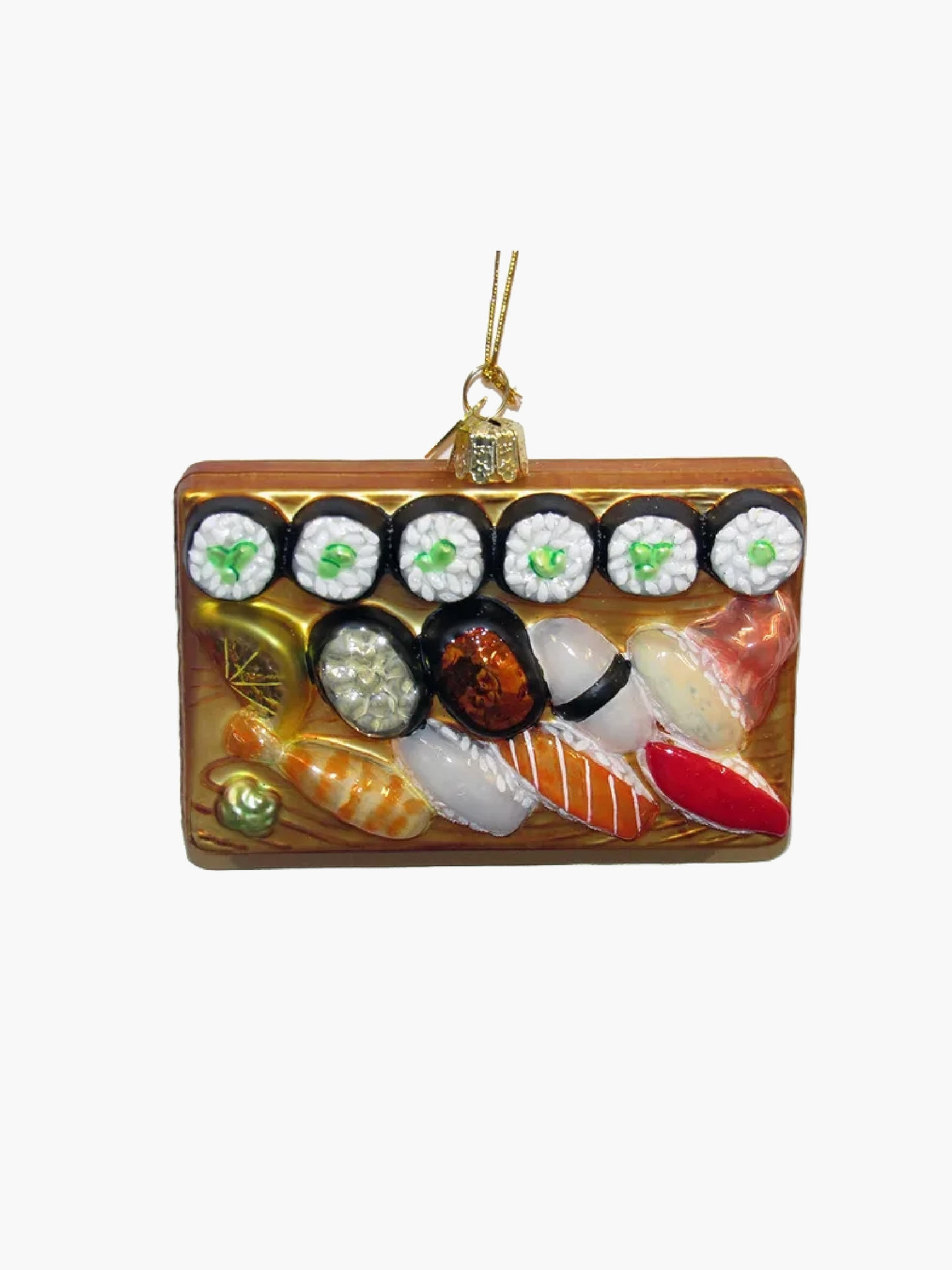 Sushi Board Holiday Ornament