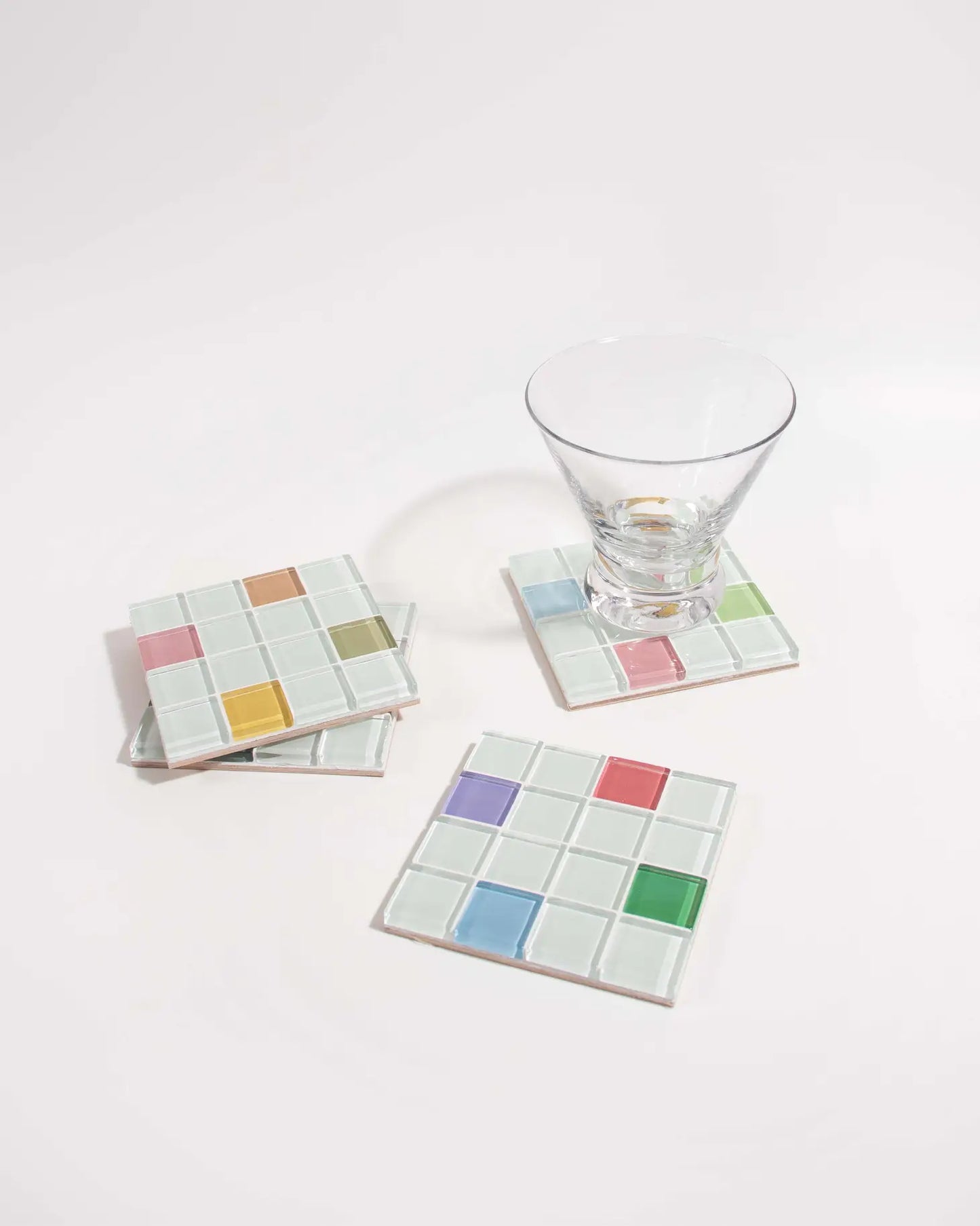 Set of Tiled Coasters