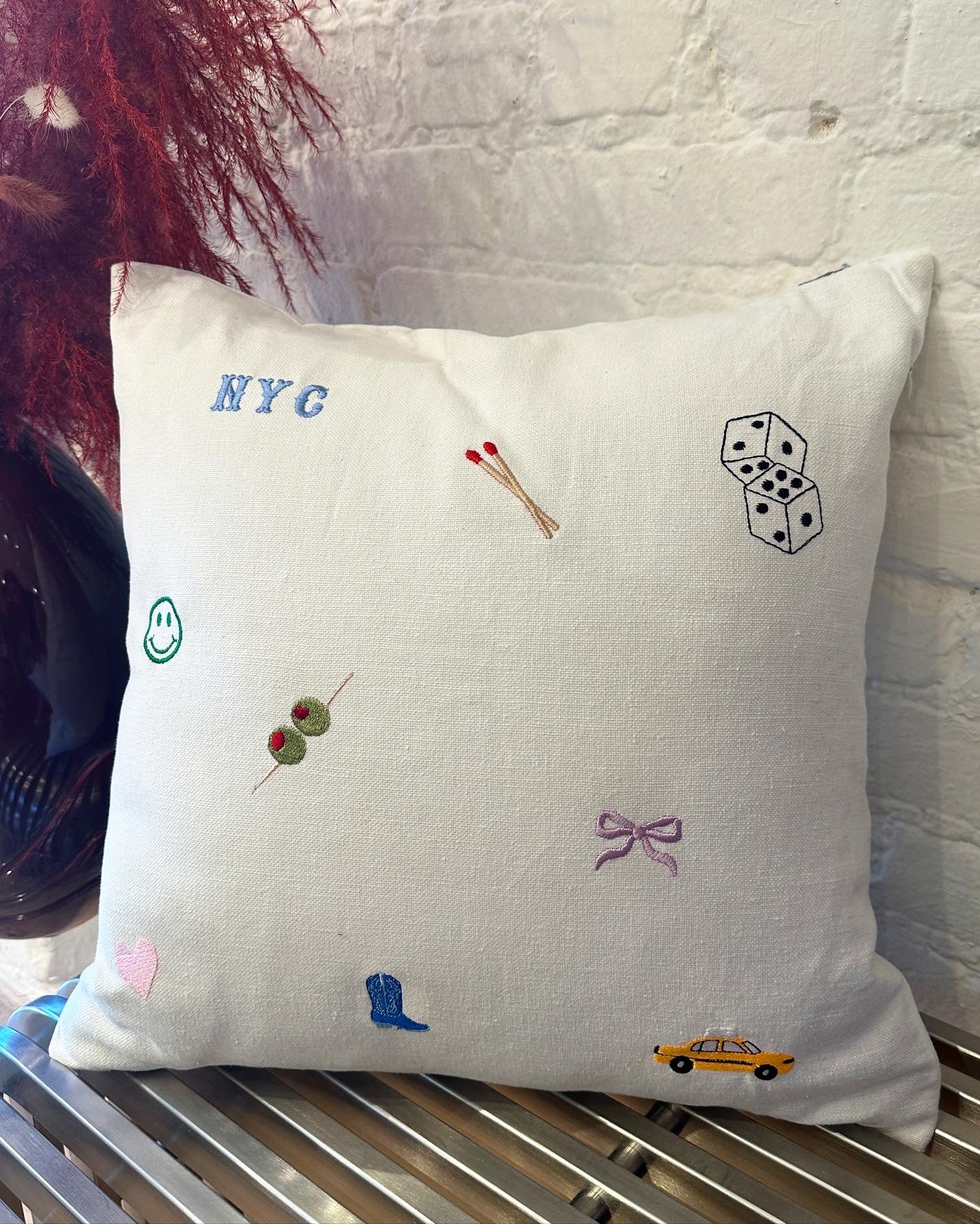 Custom Icons Pillow