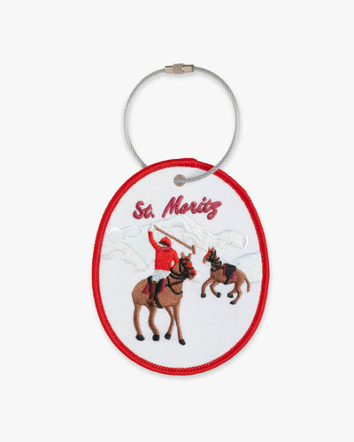 Ski Town Keychain