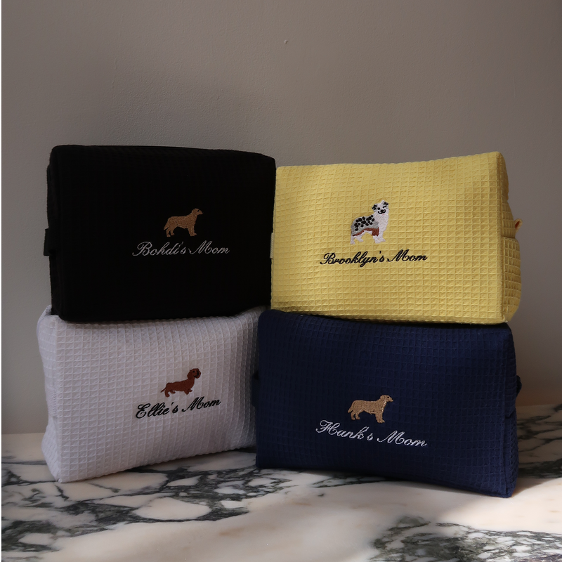 Dog Mom Waffle Pouch