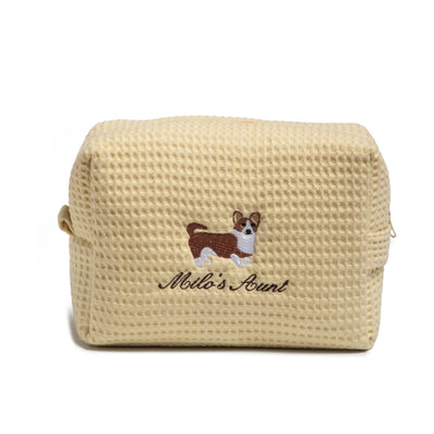 Dog Mom Waffle Pouch