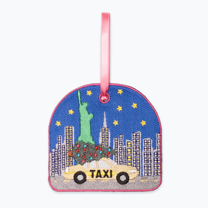 NYC Embroidered Ornaments