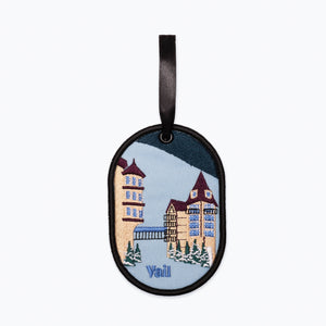 Ski Town Ornament