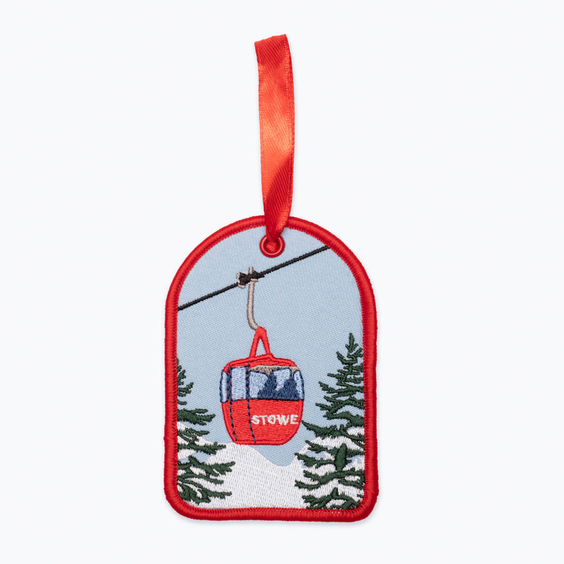 Ski Town Ornament