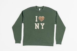 Olive I Heart NY Sweatshirt