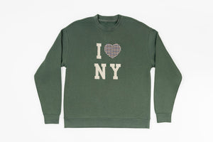 Olive I Heart NY Sweatshirt