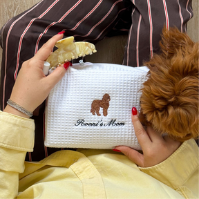 Dog Mom Waffle Pouch