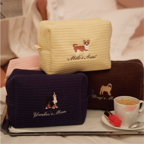 Dog Mom Waffle Pouch