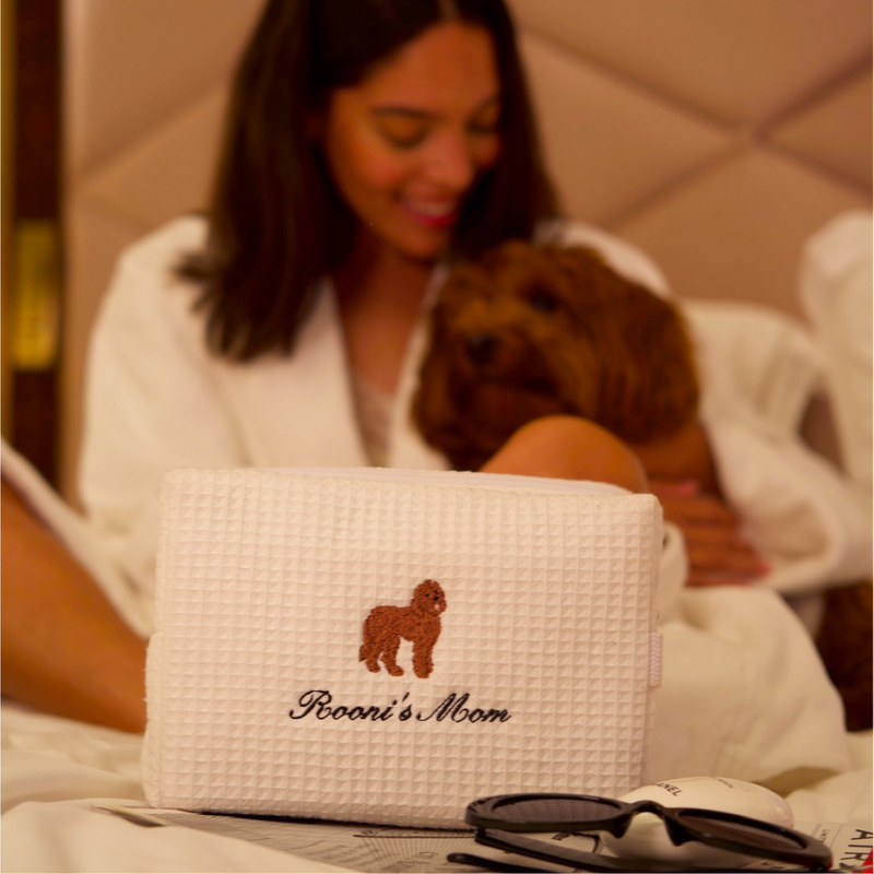 Dog Mom Waffle Pouch