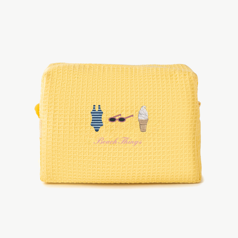 Beach Things Waffle Pouch