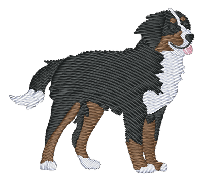 Bernese Mountain Dog 200 Embroidered Icon