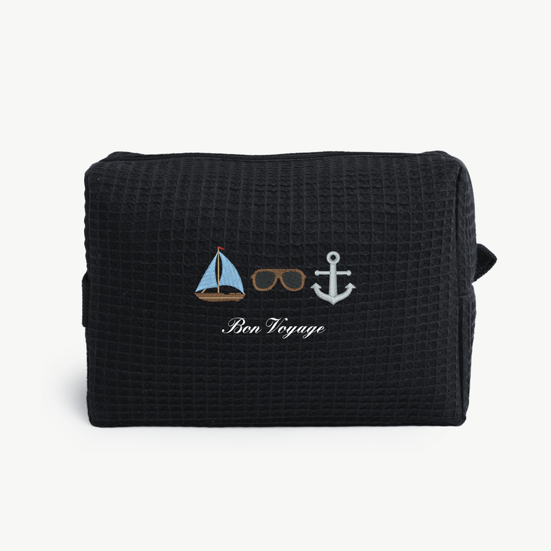 Bon Voyage Waffle Pouch