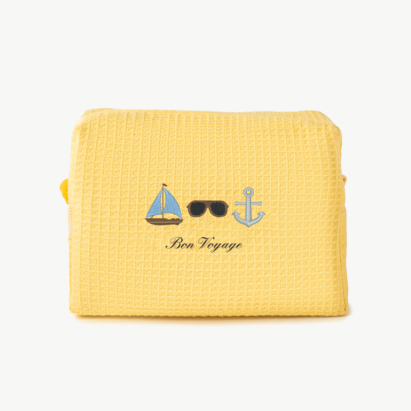 Bon Voyage Waffle Pouch