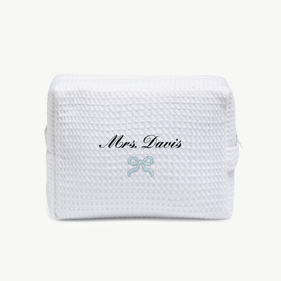 Bridal Waffle Pouch