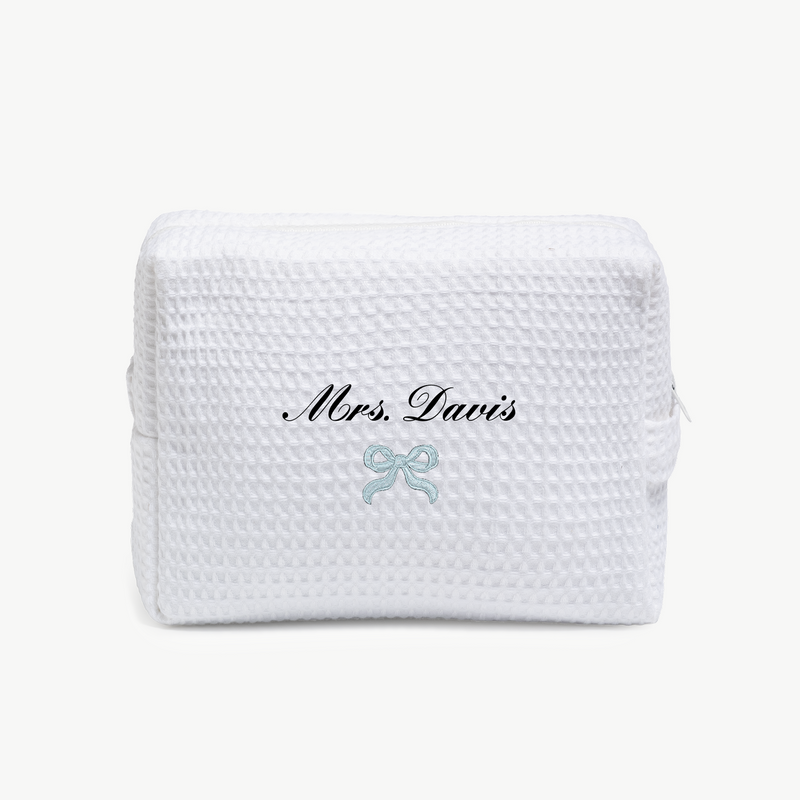 Bridal Waffle Pouch