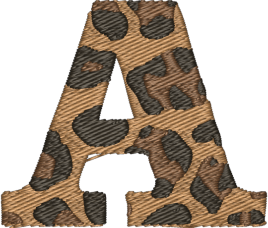 A Cheetah Embroidered Icon