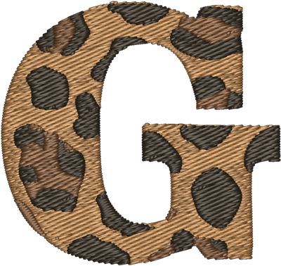 G Cheetah Embroidered Icon