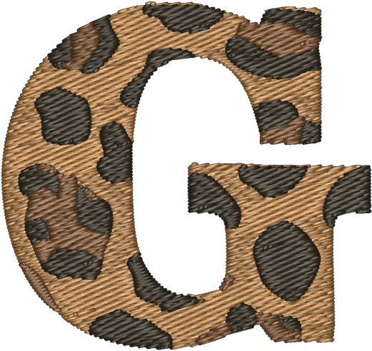 G Cheetah Embroidered Icon