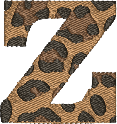 Z Cheetah Embroidered Icon