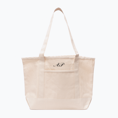 Classic Monogram Canvas Tote