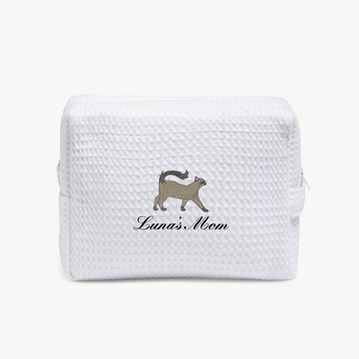 Custom Cat Mom Waffle Pouch