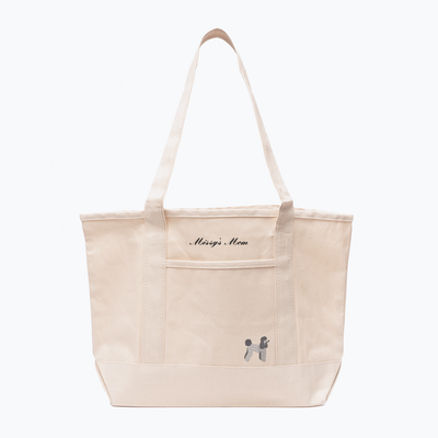 Custom Dog Mom Canvas Tote