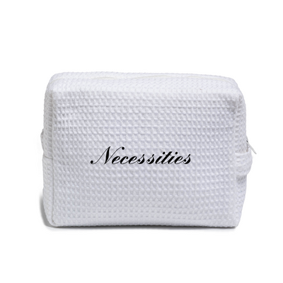 Custom Text Waffle Pouch