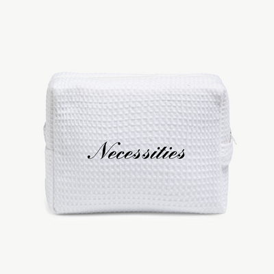 Custom Text Waffle Pouch