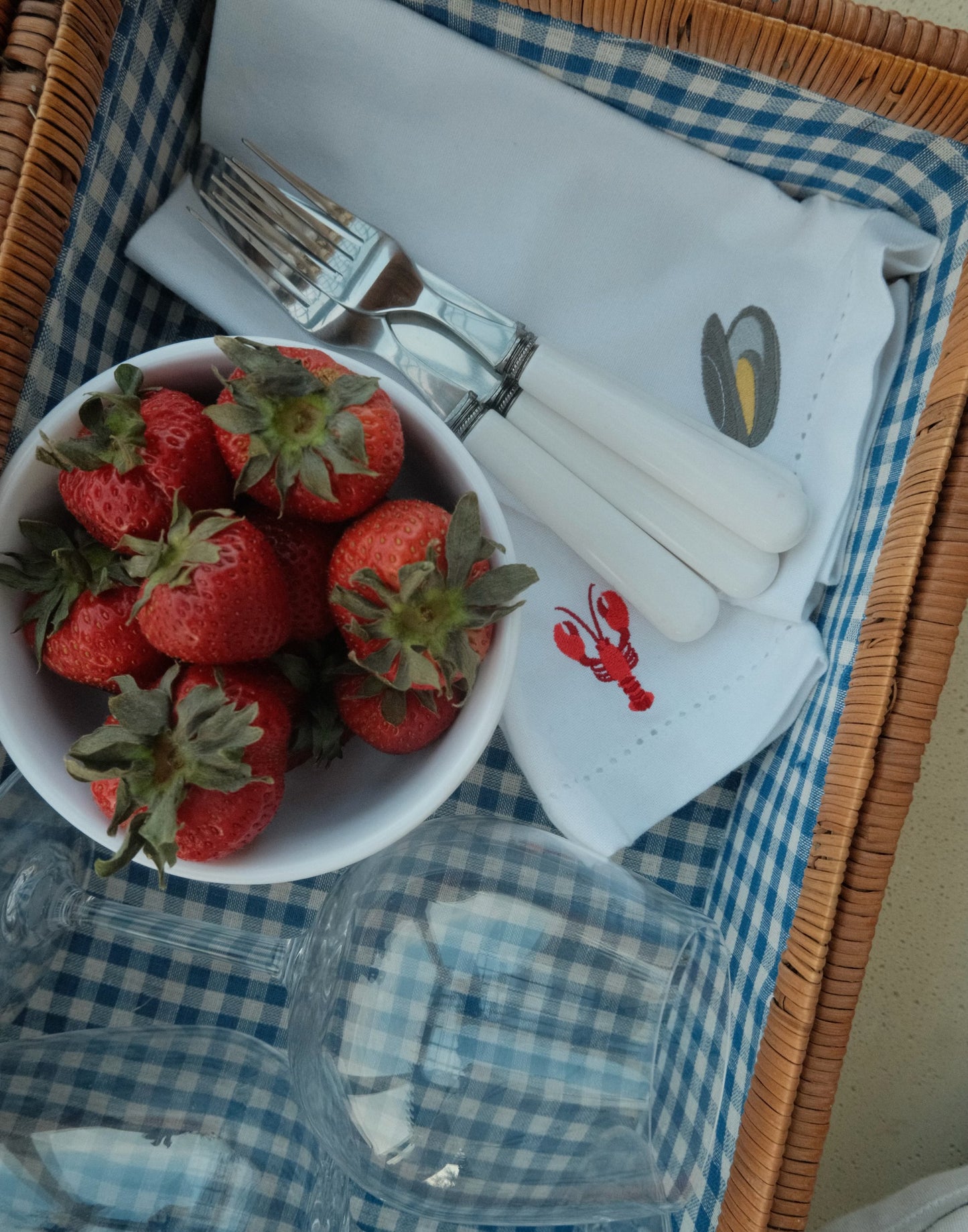 Seafood Bake Napkin