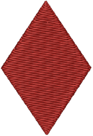 Diamond Suit Embroidered Icon