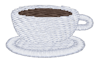 Espresso 1 Embroidered Icon