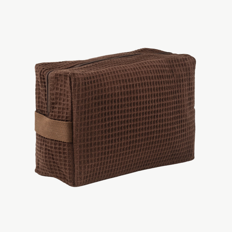 Classic Monogram Waffle Pouch
