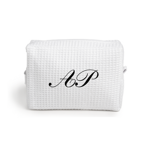 Classic Monogram Waffle Pouch