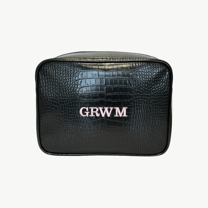 Custom Text Croc Pouch