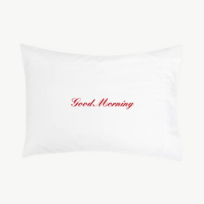 Good Morning, Good Night Pillowcase Set