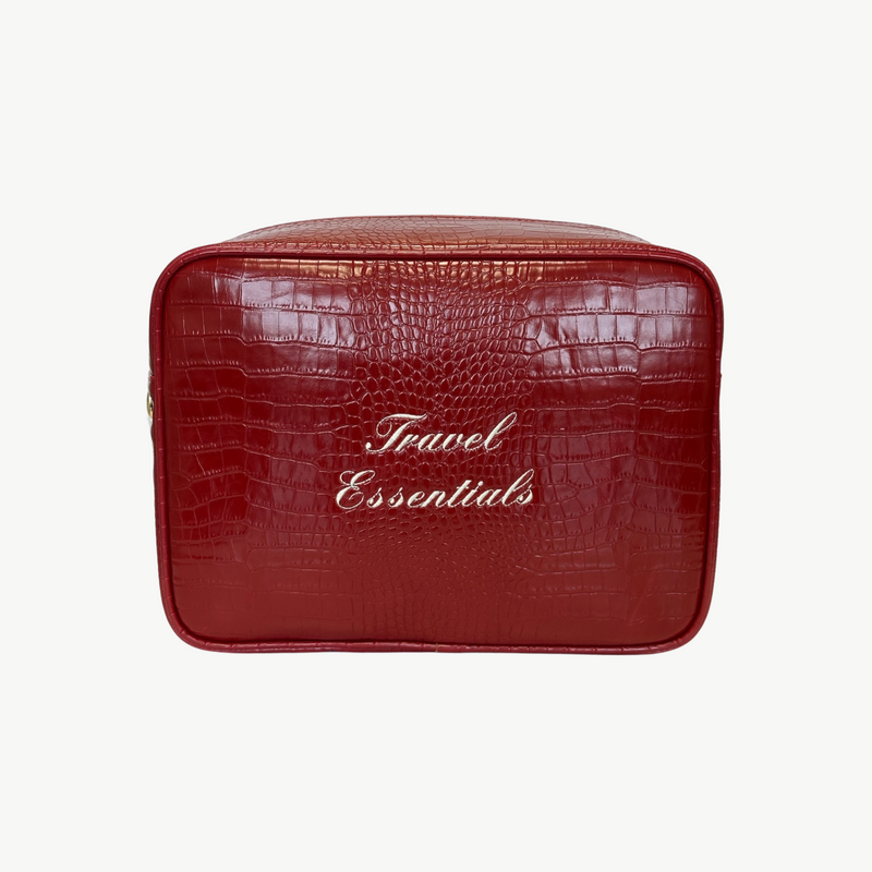 Custom Text Croc Pouch