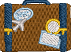 Handbag blue