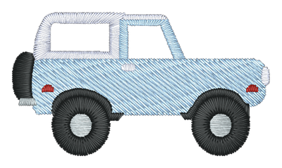 Jeep Embroidered Icon