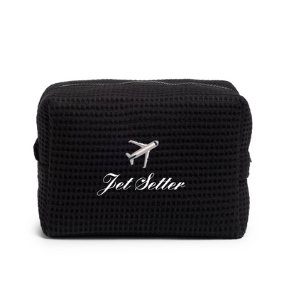 Jet Setter Waffle Pouch