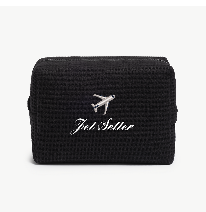 Jet Setter Waffle Pouch