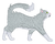 Grey and White Long Hair Cat