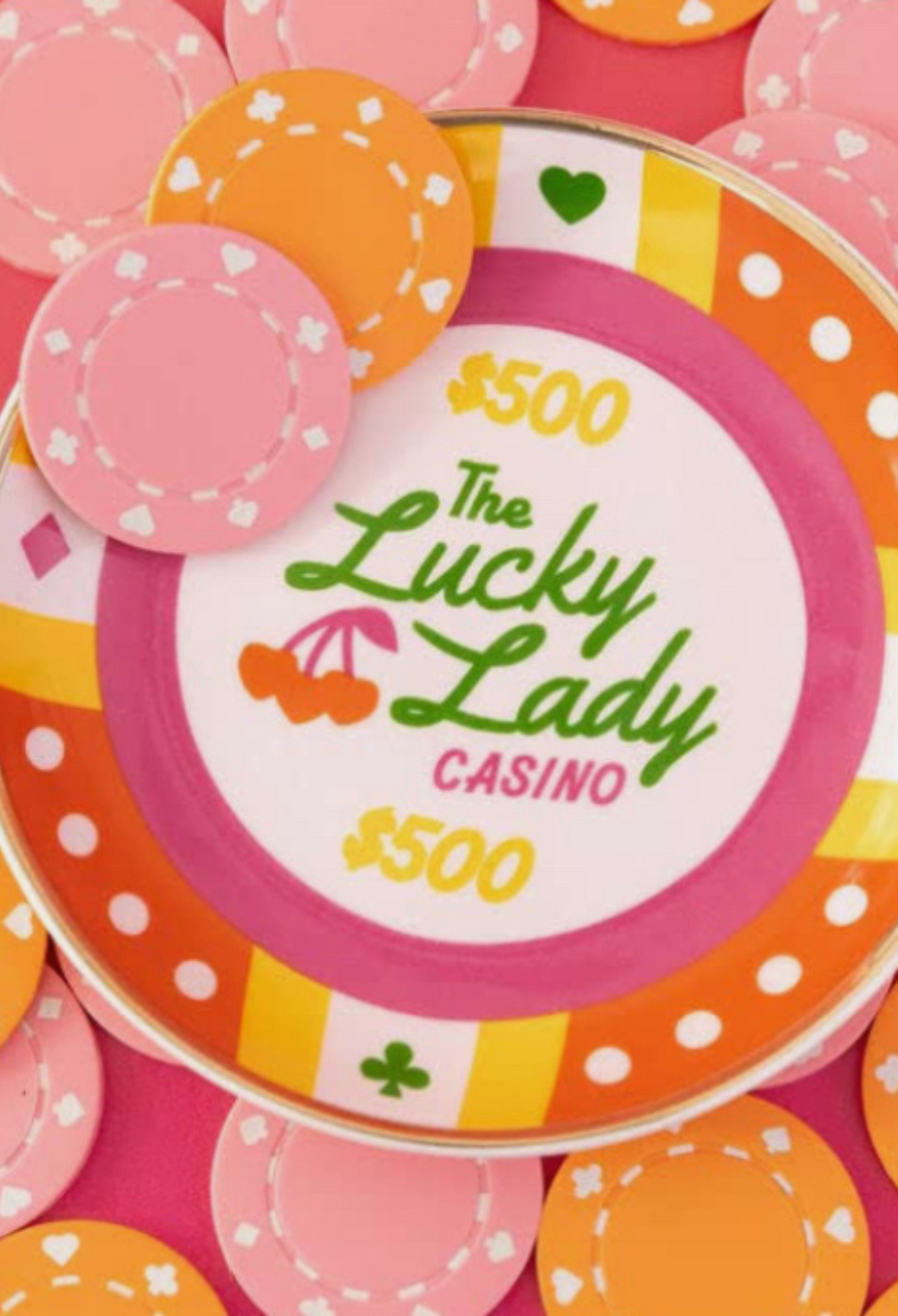 The Lucky Lady Casino Mini Plates