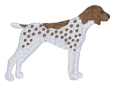 NEW German Shorthaired Pointer 200 Embroidered Icon