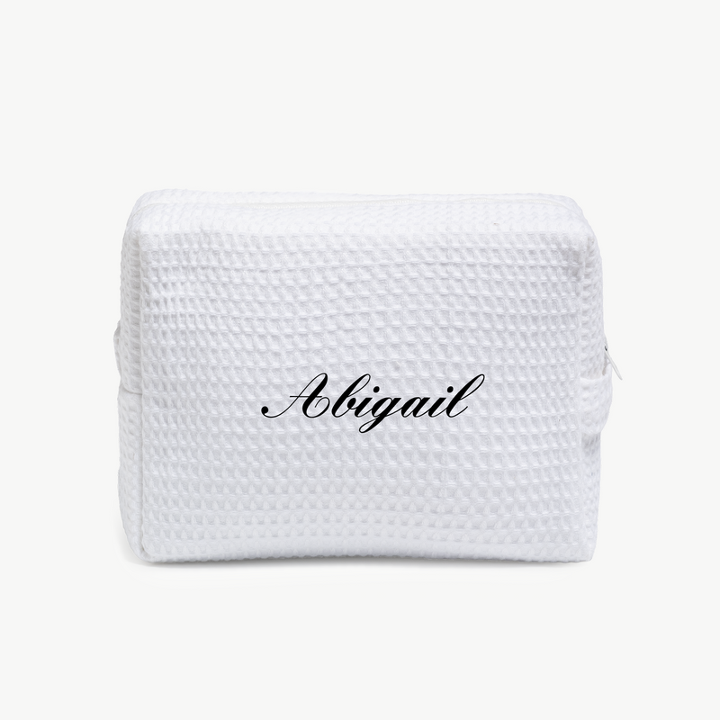 Name Waffle Pouch