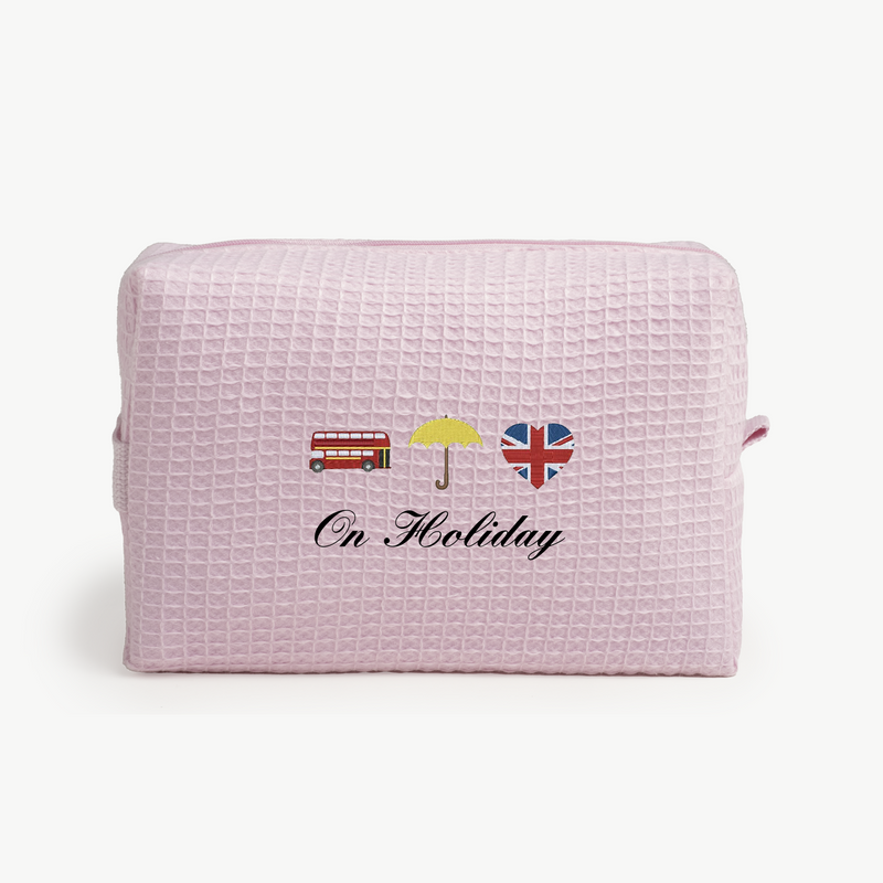 On Holiday Waffle Pouch