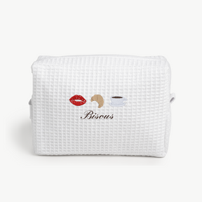 Bisous Waffle Pouch