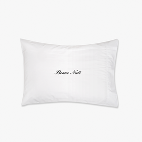 Bonjour / Bonne Nuit Pillowcase Set