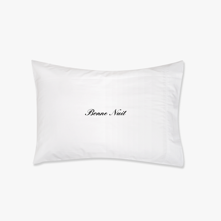 Bonjour / Bonne Nuit Pillowcase Set
